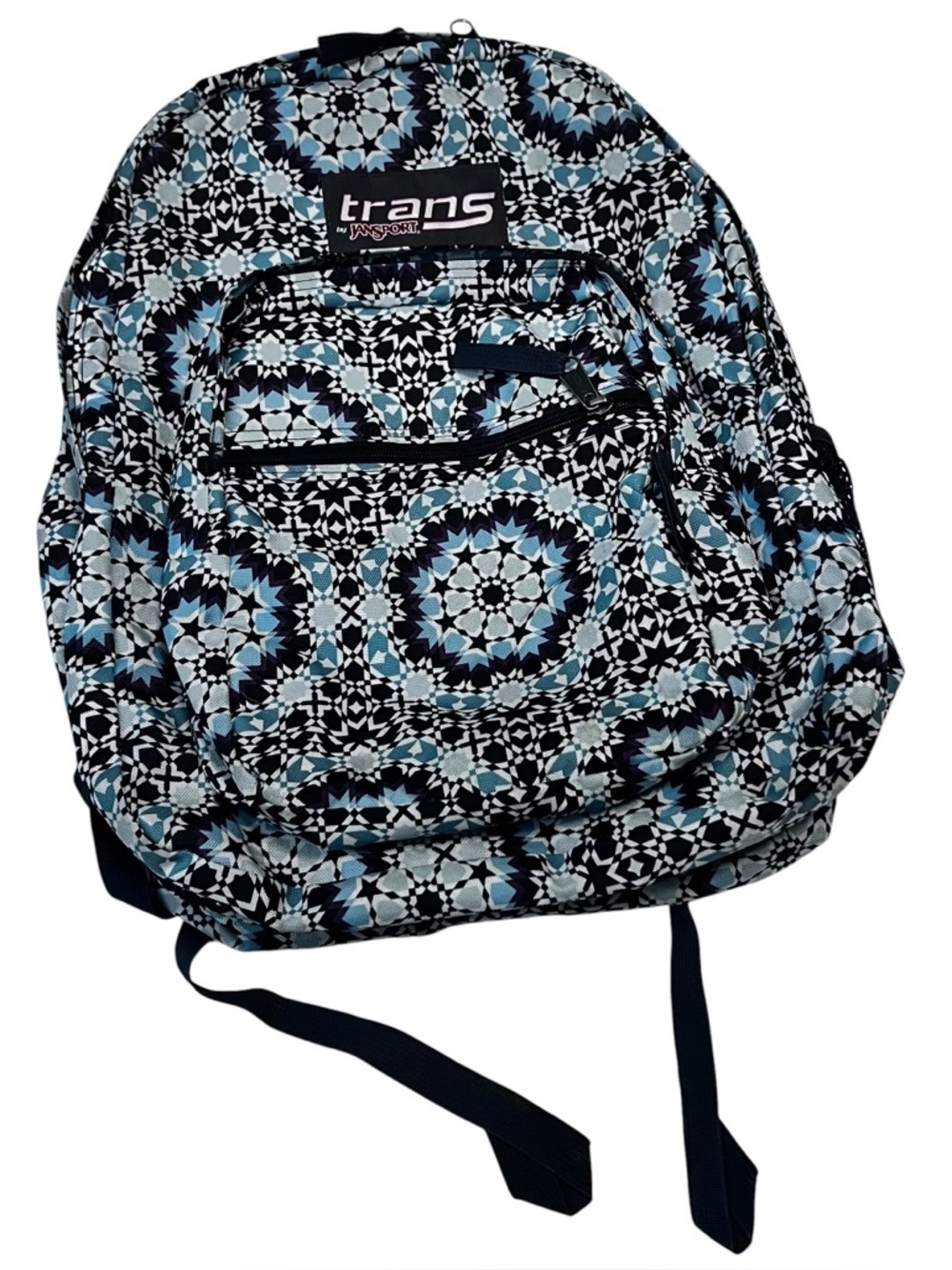 Trans by JanSport Backpack Geometric‎ Print Multi Pocket School Bag